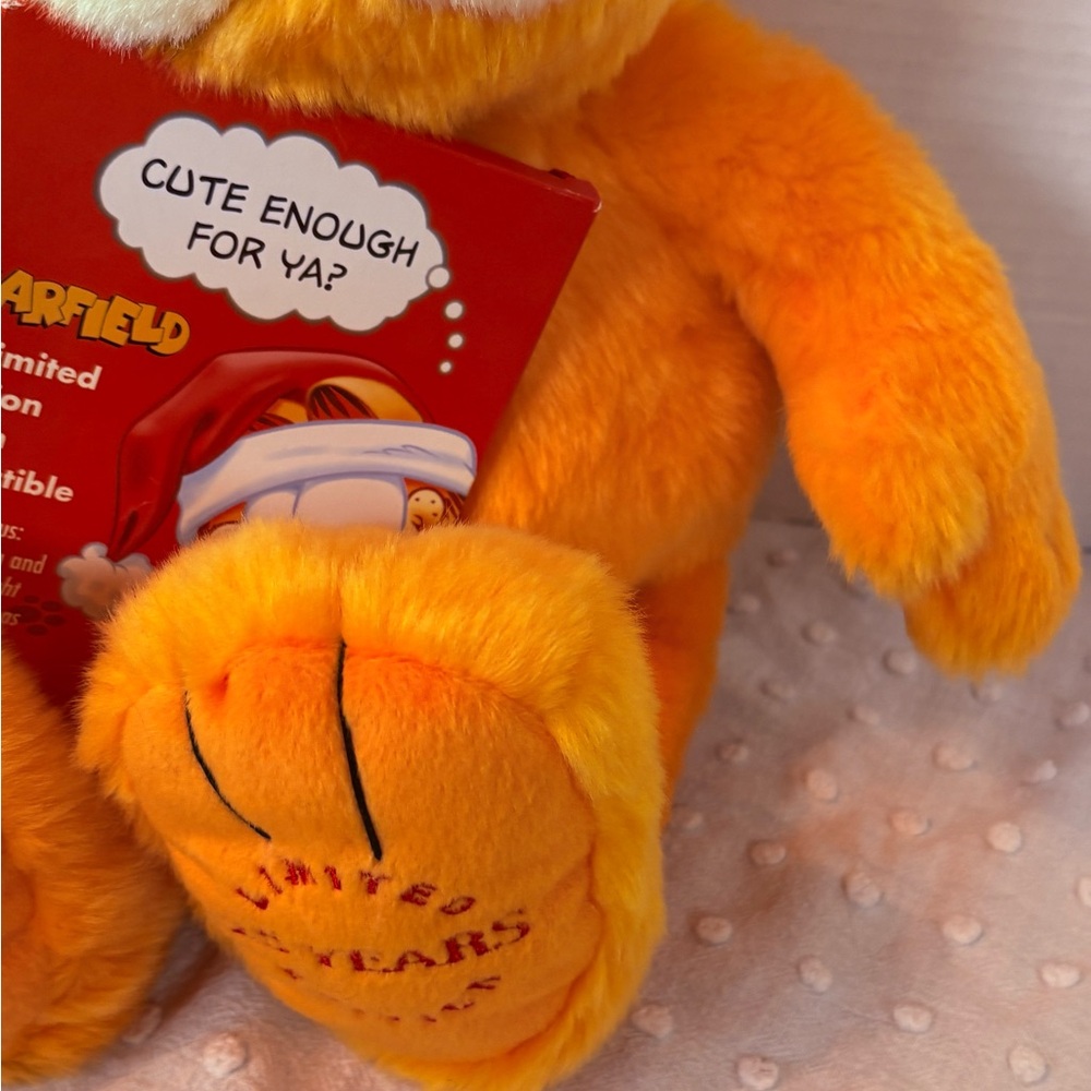 Vintage Garfield Santa Limited Edition 25yr Anniversary - Picture 8 of 14